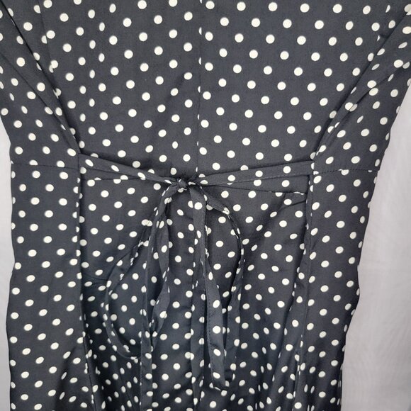 American Rag Black & White Polka Dot Dress - XS - Picture 4 of 10